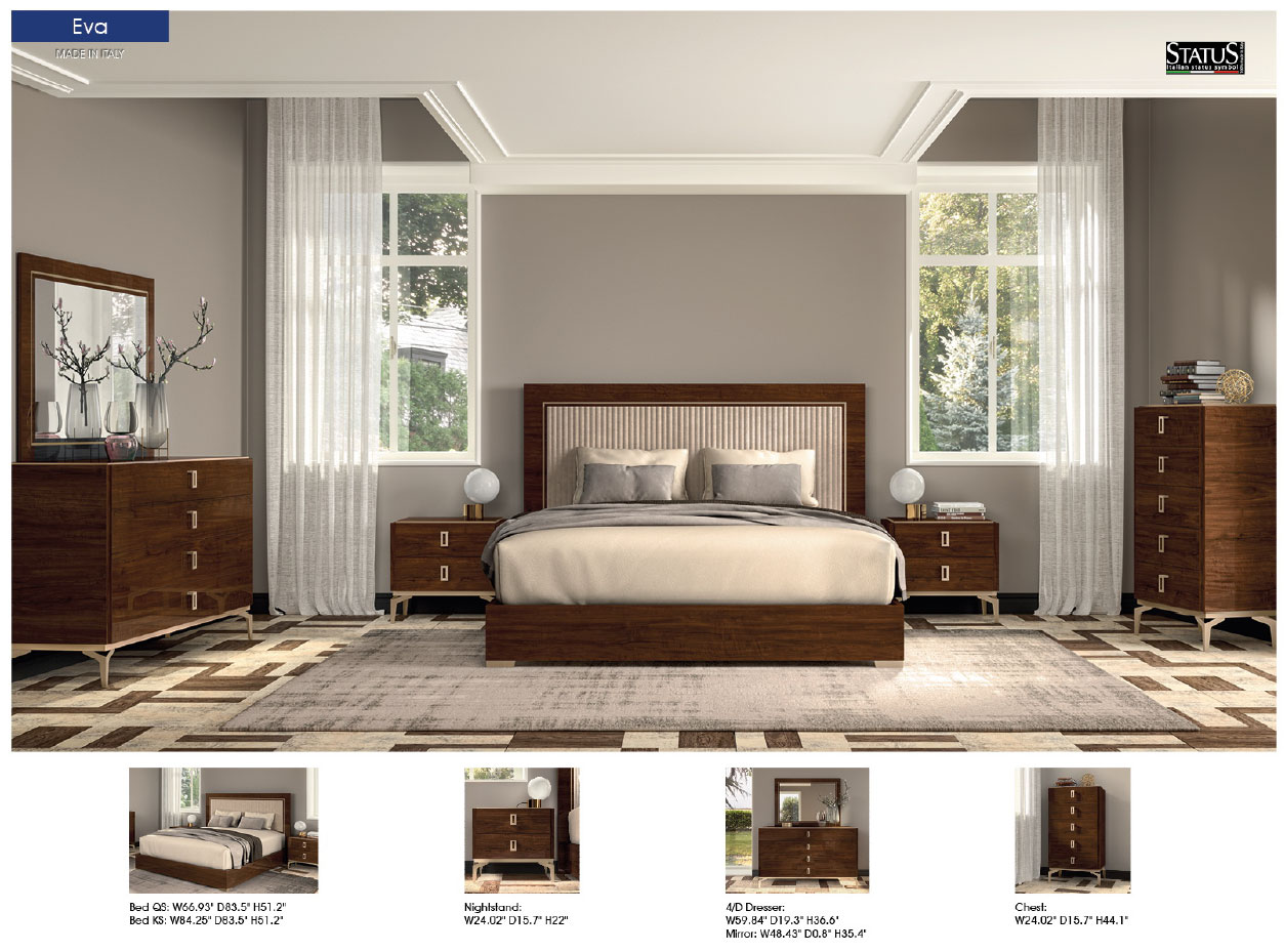 Eva Queen size Bed - Image 5