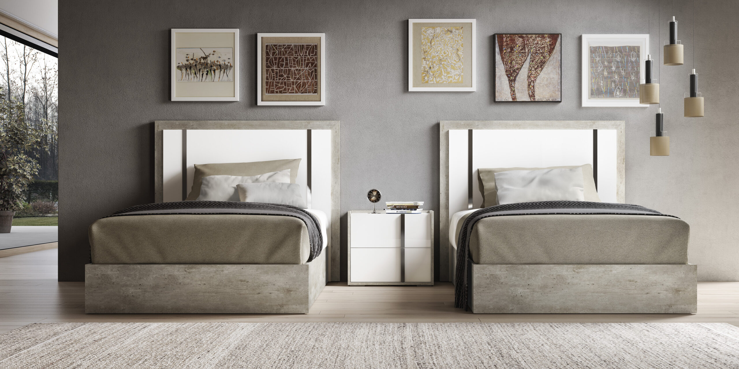 Treviso Bed with Frames - Image 4